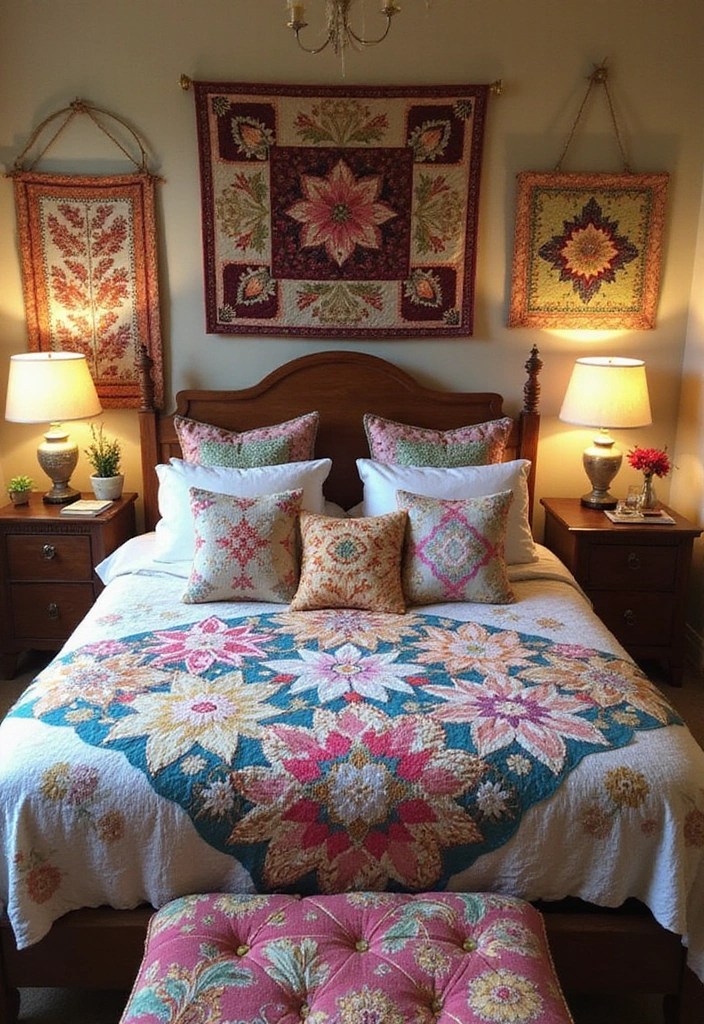 21 Bedroom Transformations Under $100 (Wait Until You See #9!) - 18. Handmade Textiles