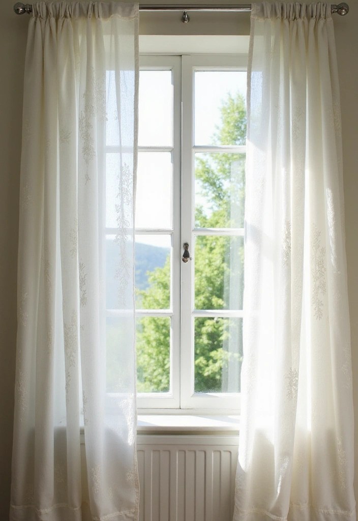 21 Bedroom Transformations Under $100 (Wait Until You See #9!) - 3. Bright and Breezy Curtains