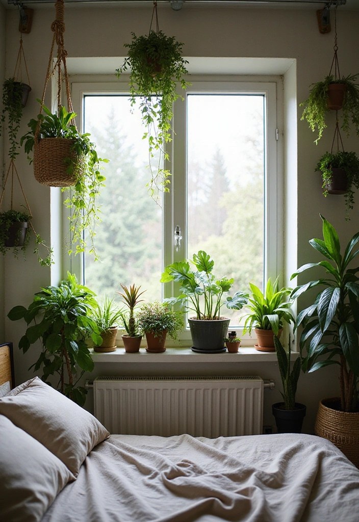 21 Bedroom Transformations Under $100 (Wait Until You See #9!) - 7. Nature-Inspired Decor